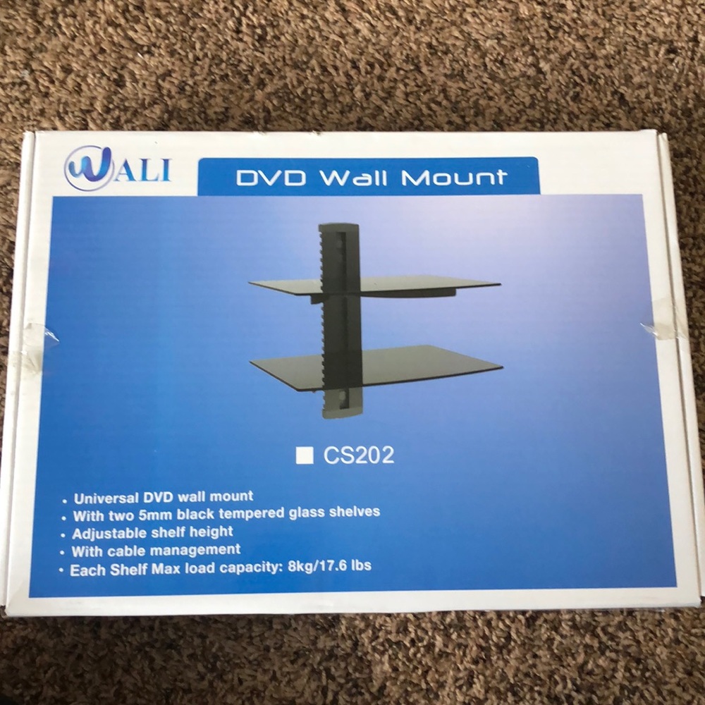 Wali DVD wall mount